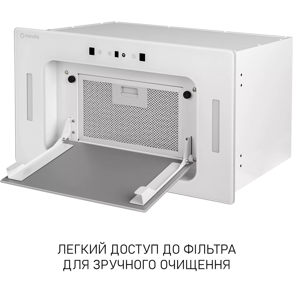 Зображення Витяжка MINOLA BGH 5977 Silent White (УТ000004549)