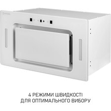 Витяжка MINOLA BGH 5977 Silent White (УТ000004549)