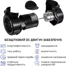 Вытяжка MINOLA BGH 9977 Silent Black (УТ000004550)