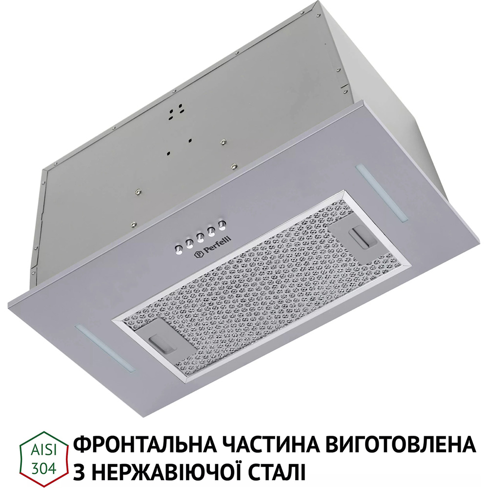 Витяжка PERFELLI BI 5453 I 850 LED Strip Тип вбудована (настільна)