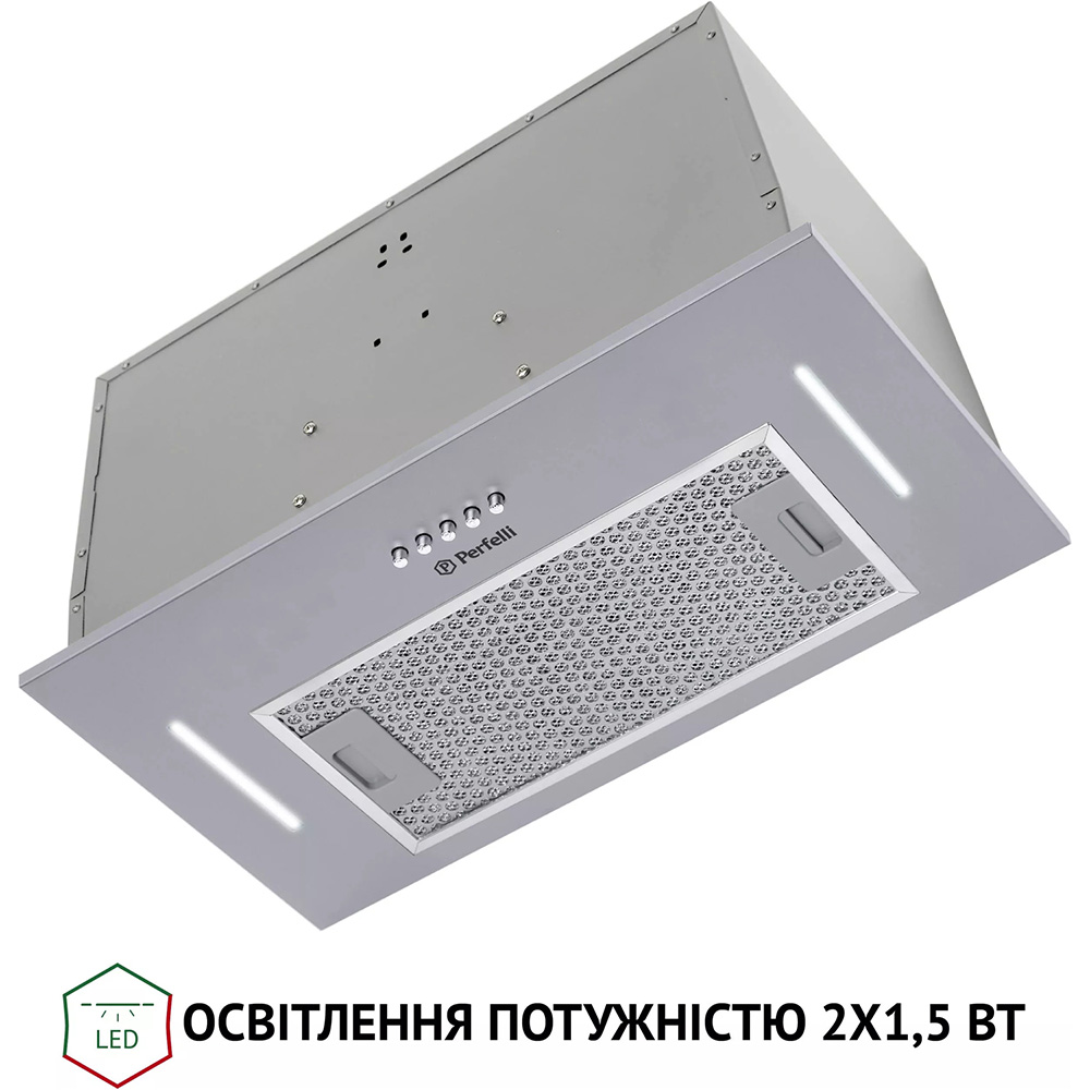 Витяжка PERFELLI BI 5453 I 850 LED Strip Діаметр повітропровода 150
