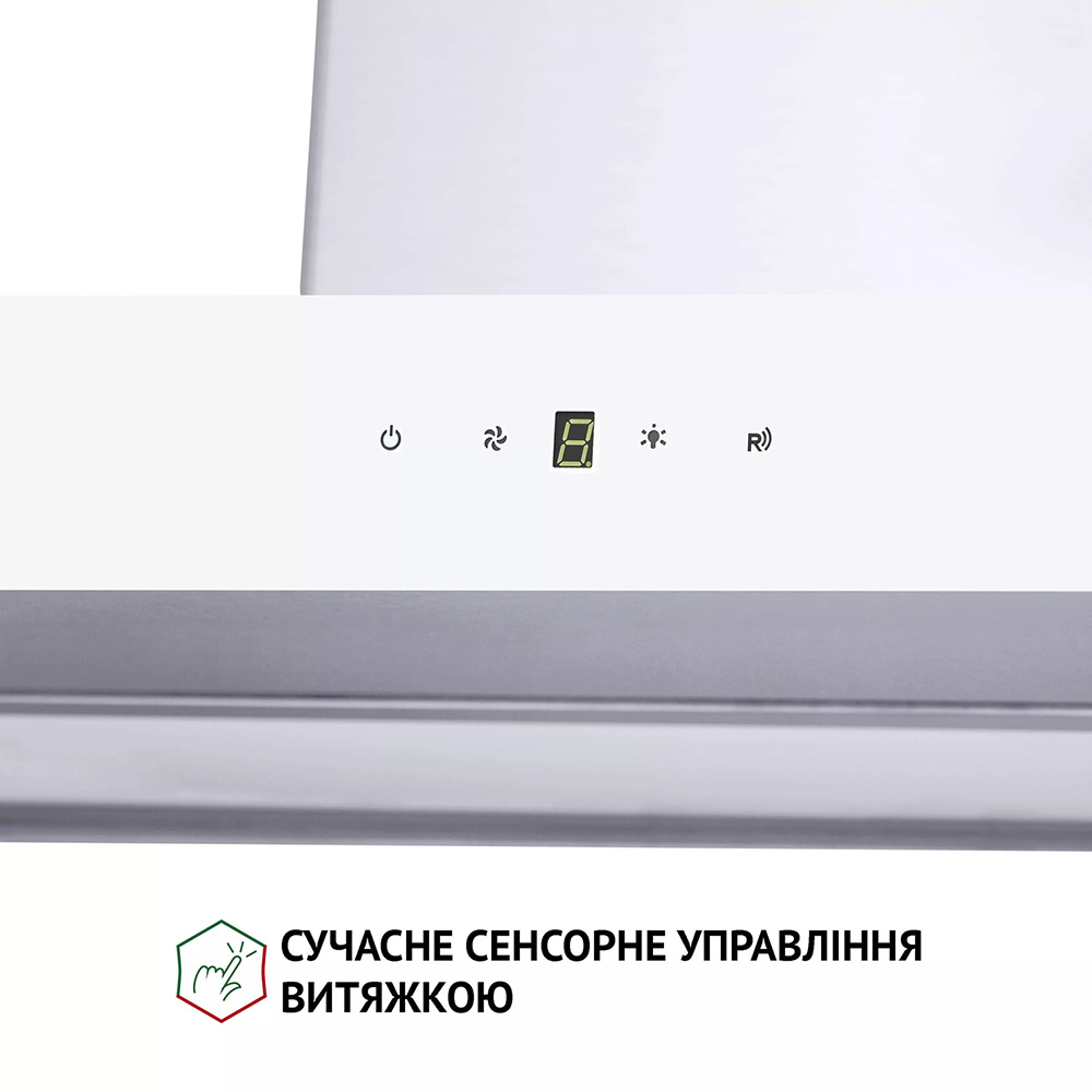 Внешний вид Вытяжка PERFELLI TS 6635 I/WH 1000 LED