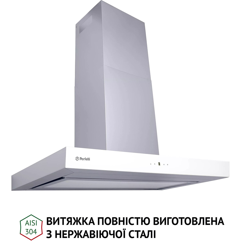 Вытяжка PERFELLI TS 9635 I/WH 1000 LED Режим работы отвод