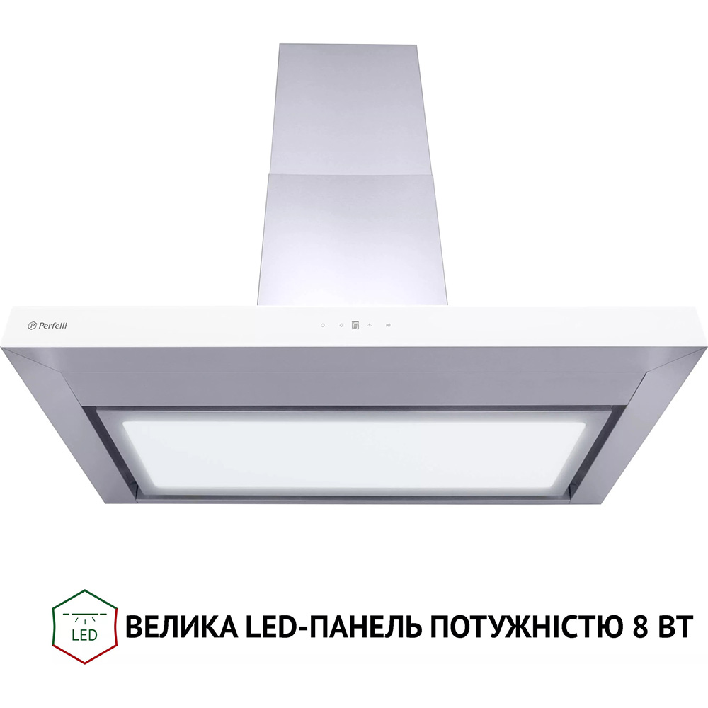 Вытяжка PERFELLI TS 9635 I/WH 1000 LED Режим работы циркуляция