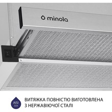Вытяжка MINOLA HTL 5614 I 1000 LED