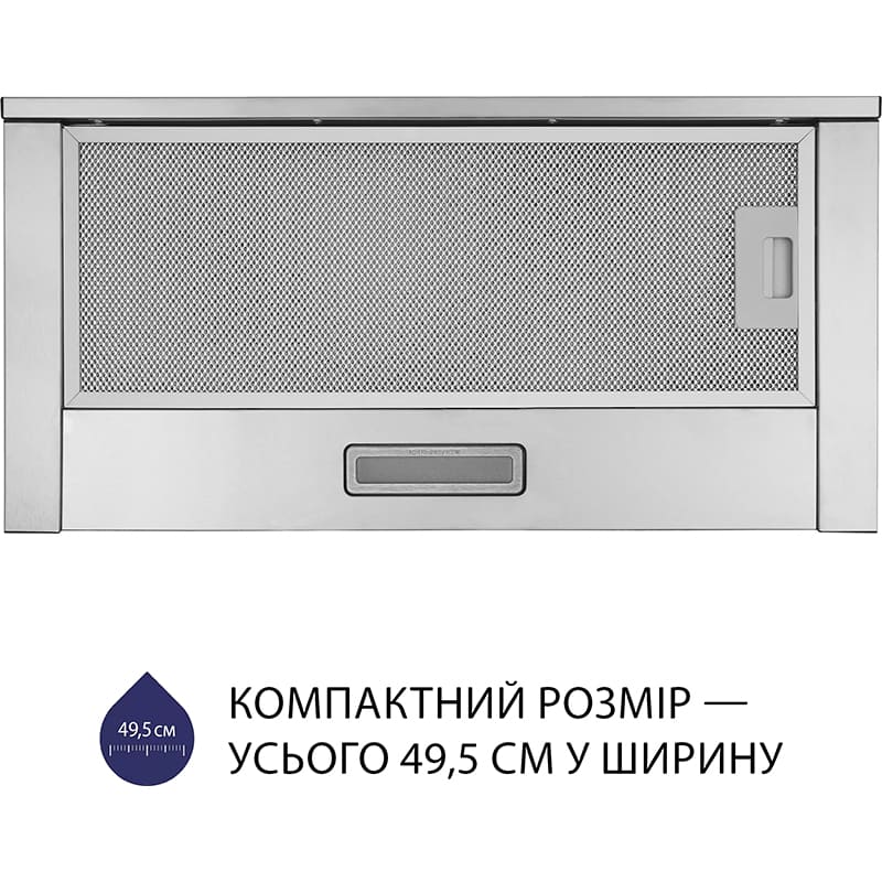 Вытяжка MINOLA HTL 5614 I 1000 LED Дополнительно Комплектация: Алюминиевый фильтр, гарантийный талон, инструкция, микрофиша, монтажный комплект, обратный клапан, шнур с вилкой, энергокарта