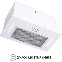 Витяжка PERFELLI BI 5453 WH 850 LED Strip