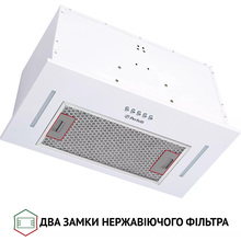 Витяжка PERFELLI BI 5453 WH 850 LED Strip