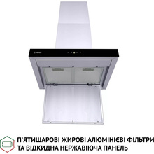 Вытяжка PERFELLI TS 6635 I/BL 1000 LED