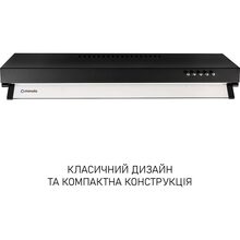 Витяжка MINOLA HPL 633 Black (УТ000004653)