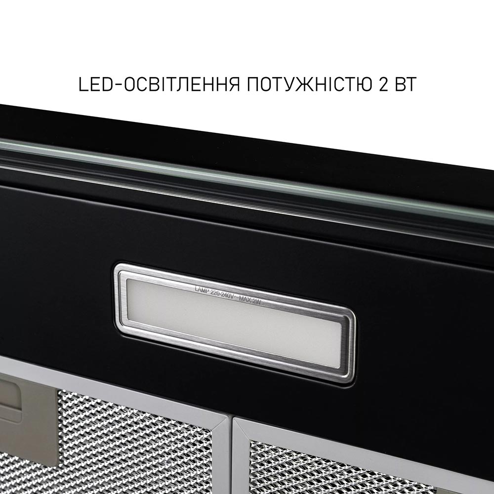 Витяжка MINOLA HPL 633 Black (УТ000004653) Тип Т-подібна