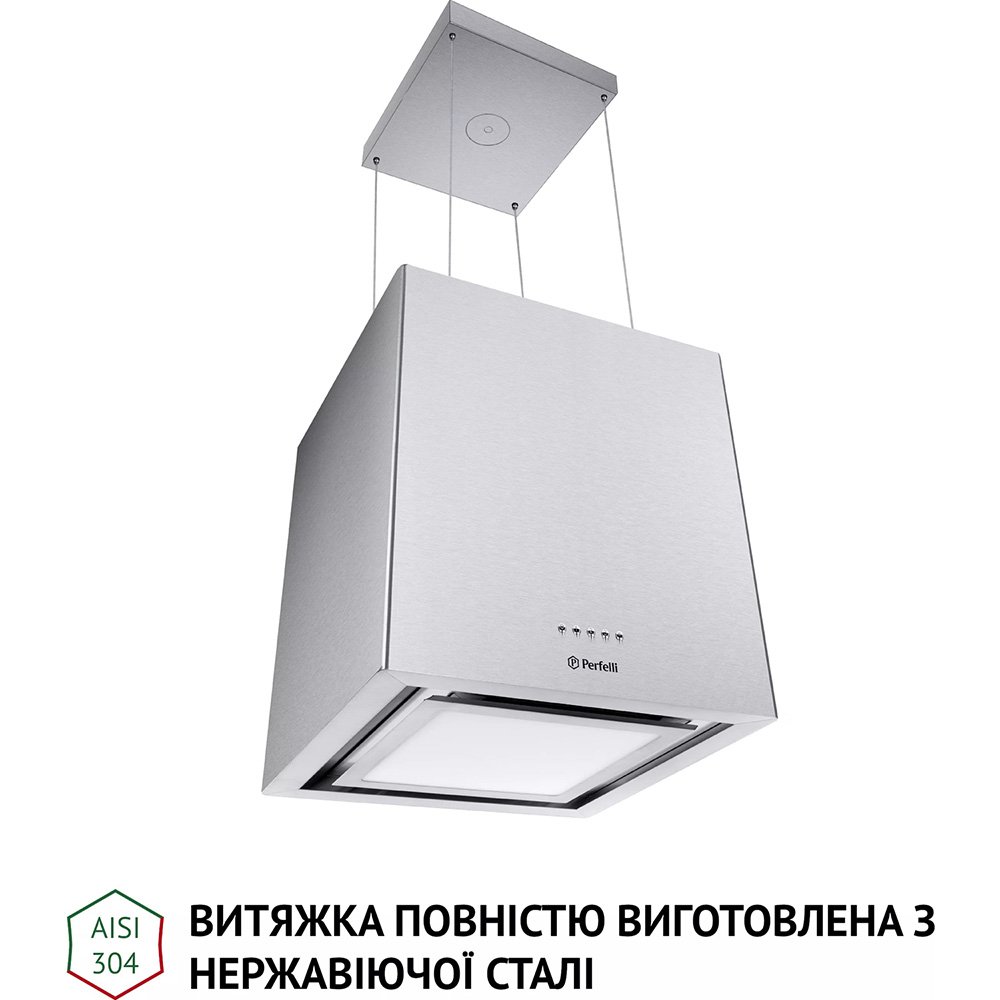 Зовнішній вигляд Витяжка PERFELLI CSE 4685 I 1000 LED