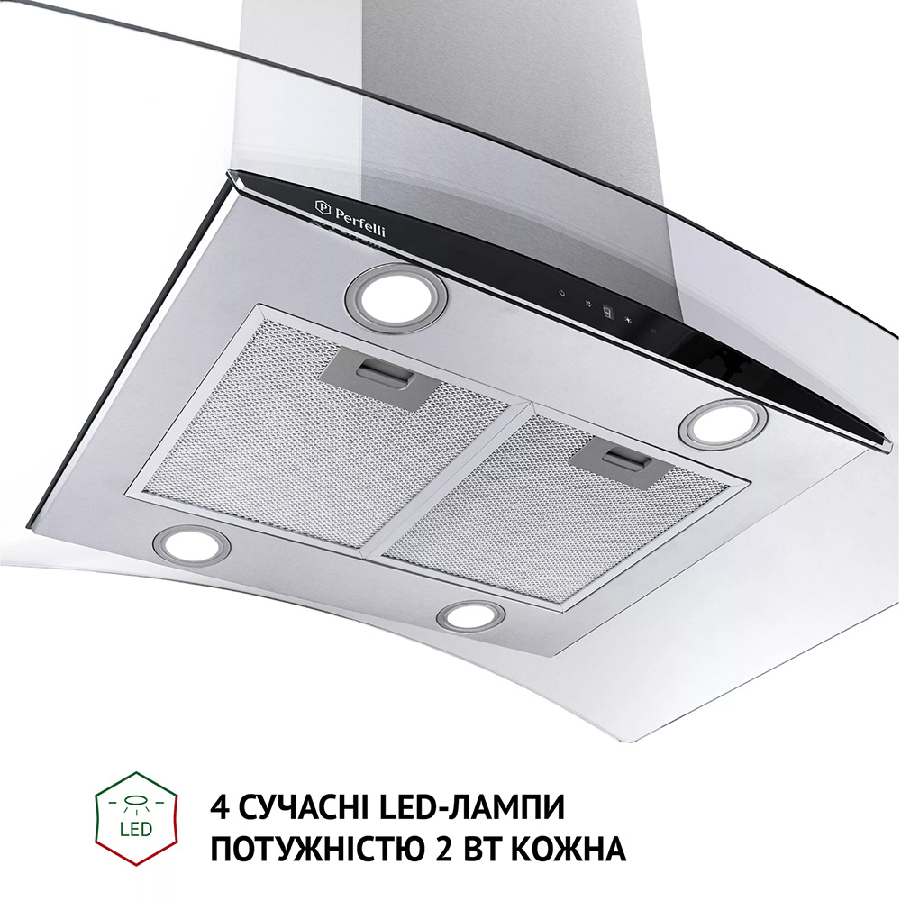 Вытяжка PERFELLI CGS 9632 I 1000 LED Режим работы отвод