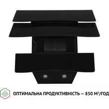 Вытяжка PERFELLI DNS 6482 D 850 BL LED