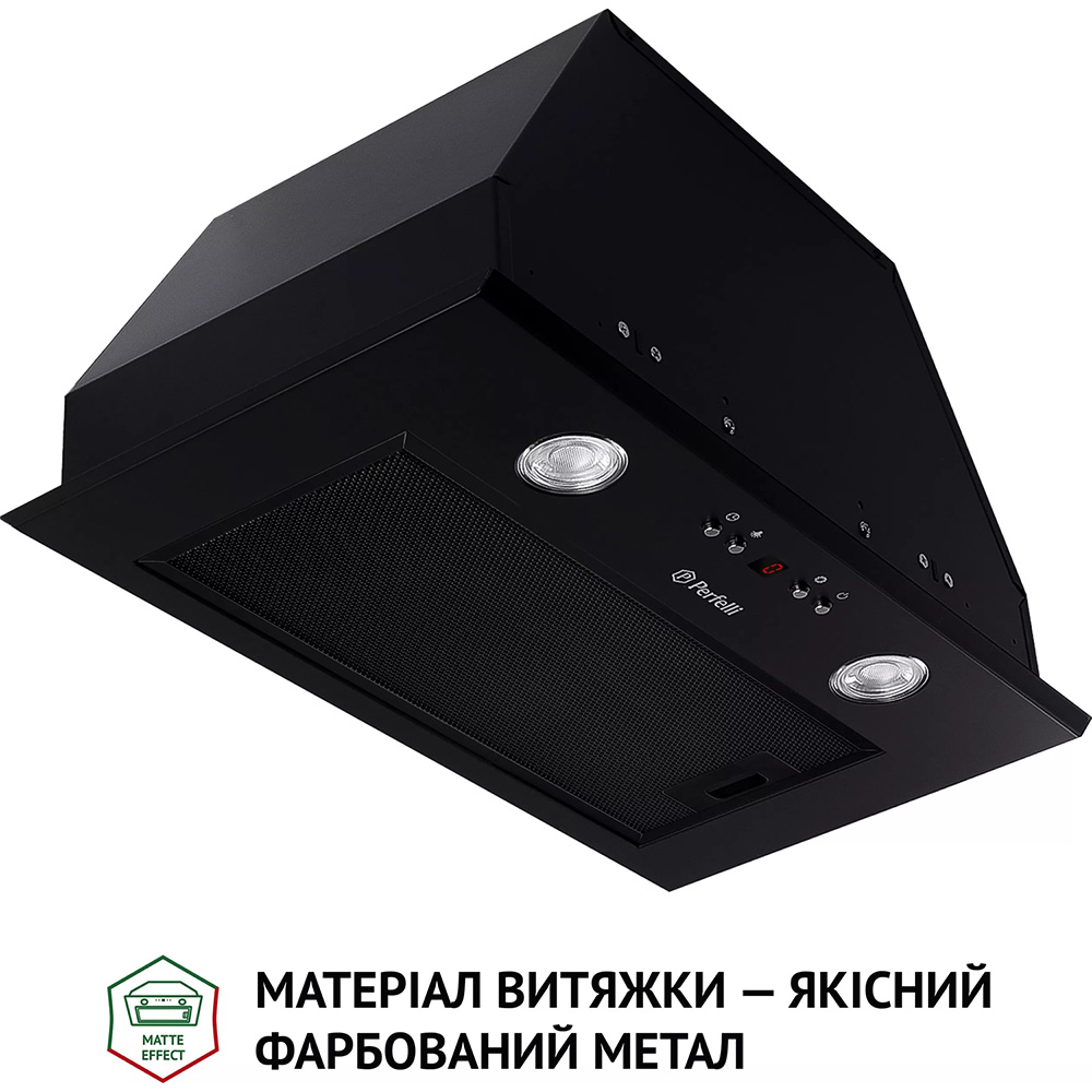 Витяжка PERFELLI BIET R 5854 BL 1200 LED Тип вбудована (настільна)