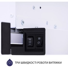 Вытяжка MINOLA HTL 5614 WH 1000 LED