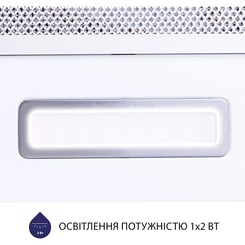 Вытяжка MINOLA HTL 5614 WH 1000 LED Тип телескопическая