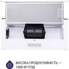 Вытяжка MINOLA HTL 5614 WH 1000 LED