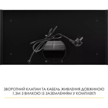 Витяжка WEILOR LUMINA WBG 65 Black (УТ000004535)