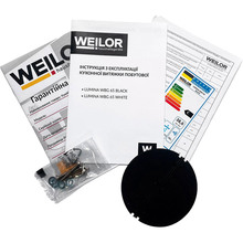 Витяжка WEILOR LUMINA WBG 65 Black (УТ000004535)