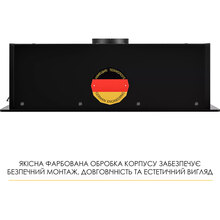 Витяжка WEILOR LUMINA WBG 65 Black (УТ000004535)