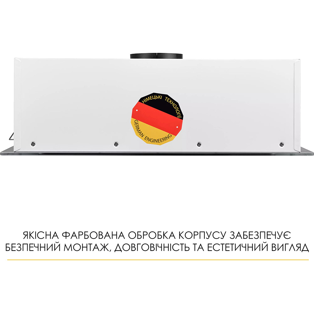 Витяжка WEILOR LUMINA WBG 65 White (УТ000004536) Режим роботи відведення