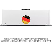 Витяжка WEILOR LUMINA WBG 65 White (УТ000004536)