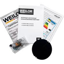 Витяжка WEILOR LUMINA WBG 65 White (УТ000004536)