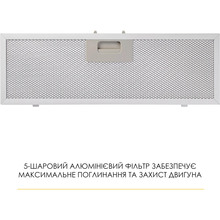 Витяжка WEILOR LUMINA WBG 65 White (УТ000004536)
