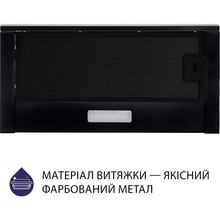 Вытяжка MINOLA HTLS 6634 BLF 1000 LED GLASS