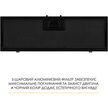 Витяжка WEILOR LUMINA WBG 66 Black