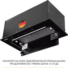 Витяжка WEILOR LUMINA WBG 66 Black
