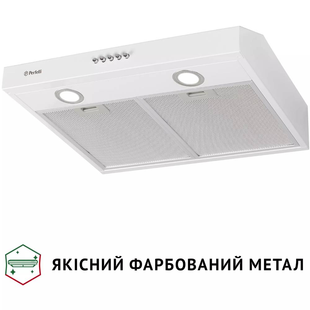 Витяжка PERFELLI PL 5002 W LED Тип плоская