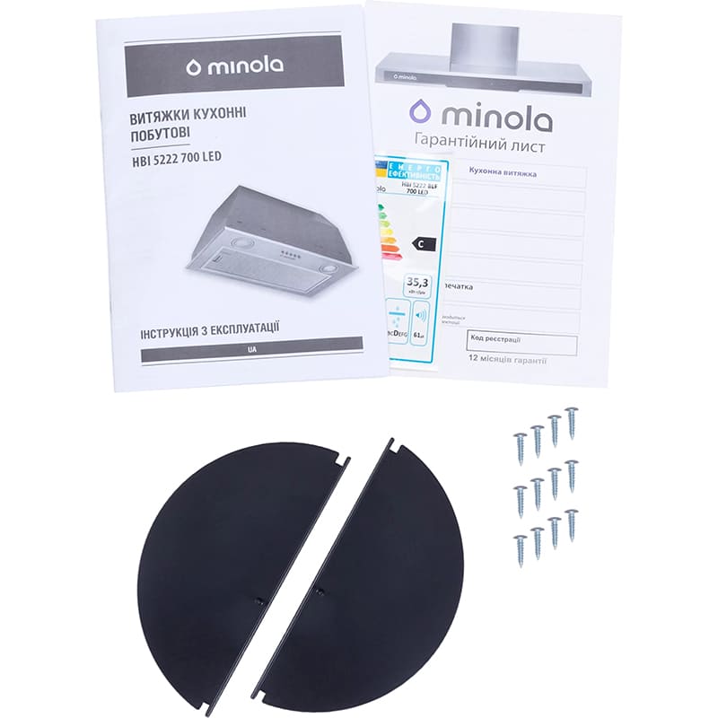 Покупка Вытяжка MINOLA HBI 5222 BLF 700 LED