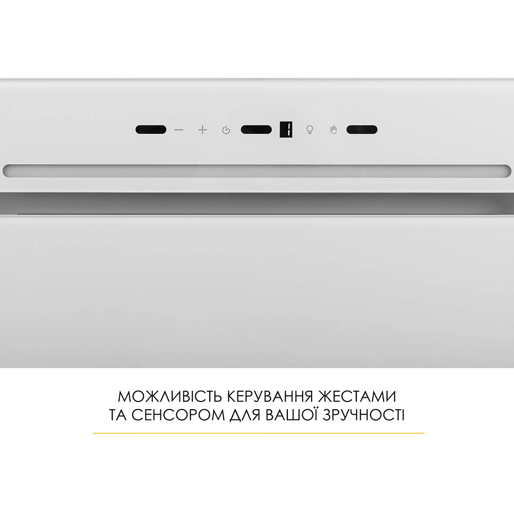 Вытяжка WEILOR LUMINA WBG 66 White (УТ000004552) Диаметр воздуховода 150