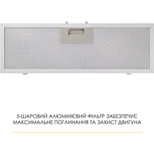 Вытяжка WEILOR LUMINA WBG 66 White (УТ000004552)