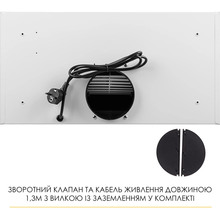 Вытяжка WEILOR LUMINA WBG 66 White (УТ000004552)