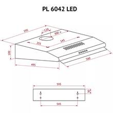 Витяжка PERFELLI PL 6042 I LED