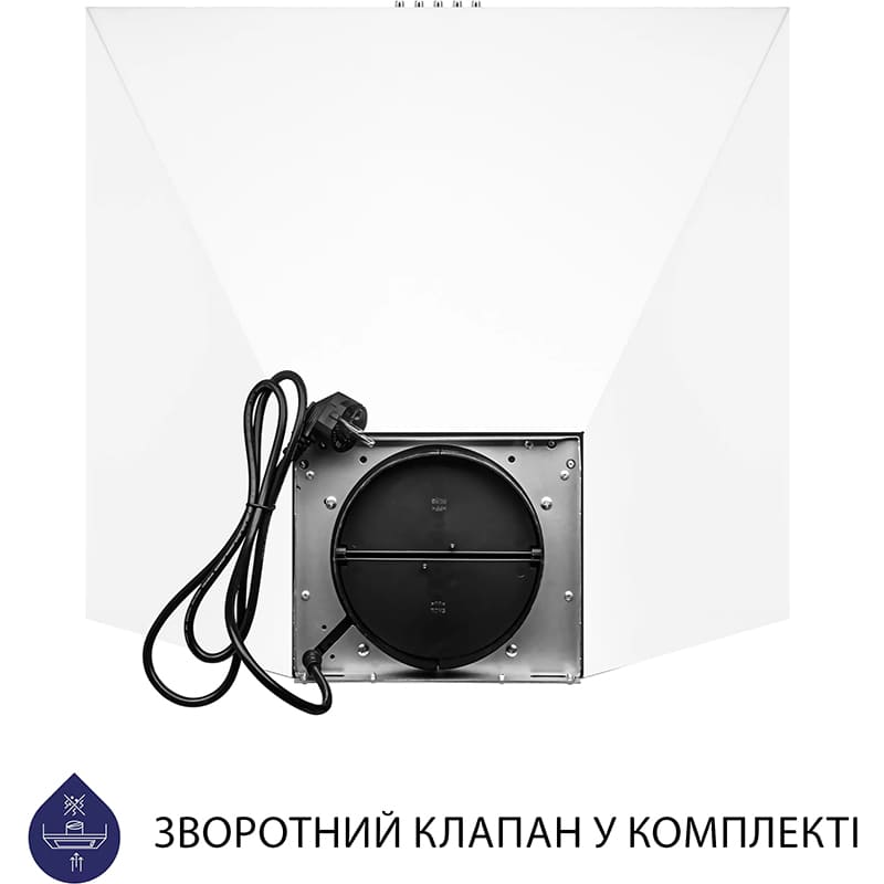 Зовнішній вигляд Витяжка MINOLA HK 5214 WH 700 LED