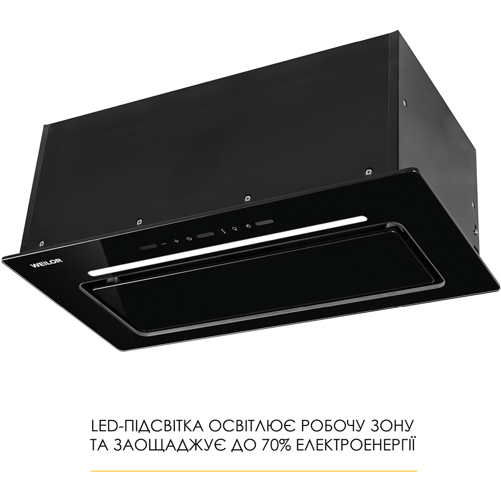 Витяжка WEILOR LUMINA WBG 68 Black — фото 21