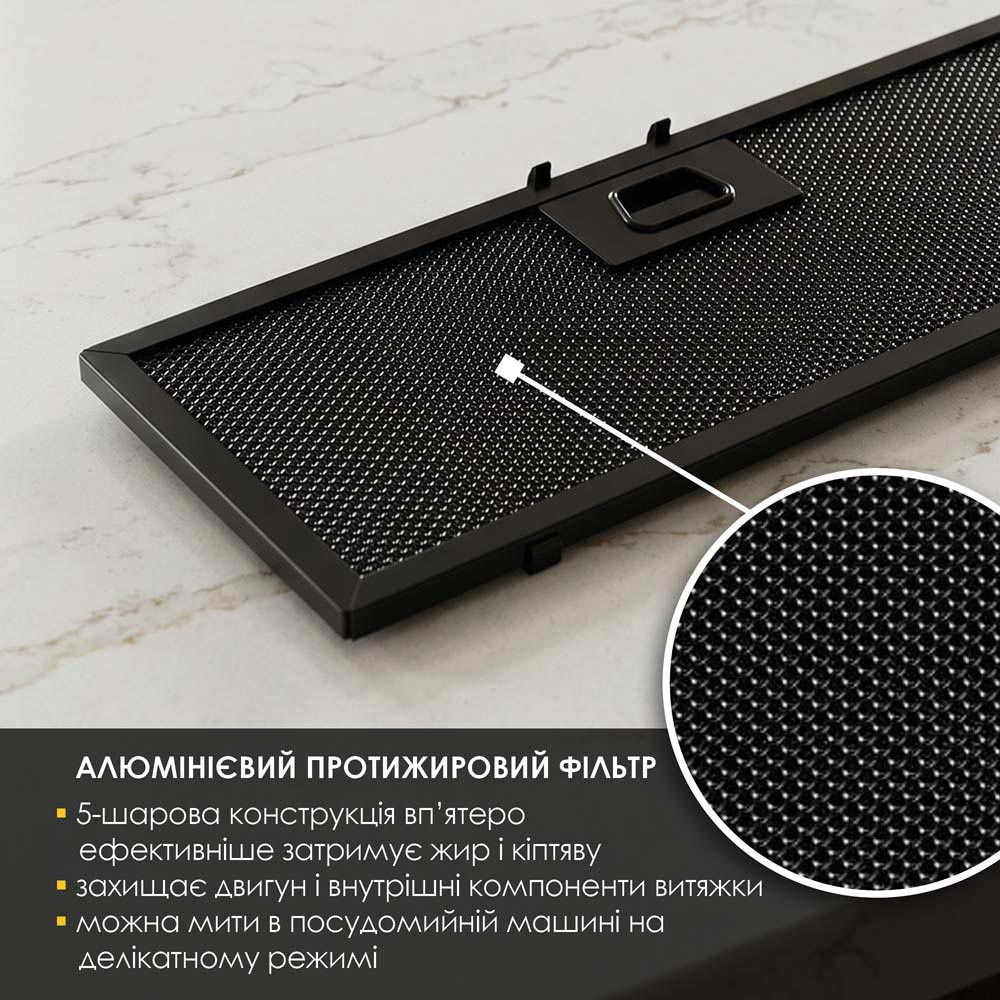 Витяжка WEILOR LUMINA WBG 68 Black — фото 16