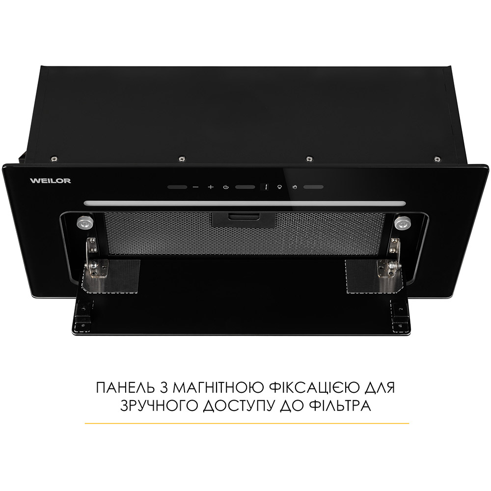 Витяжка WEILOR LUMINA WBG 68 Black — фото 3