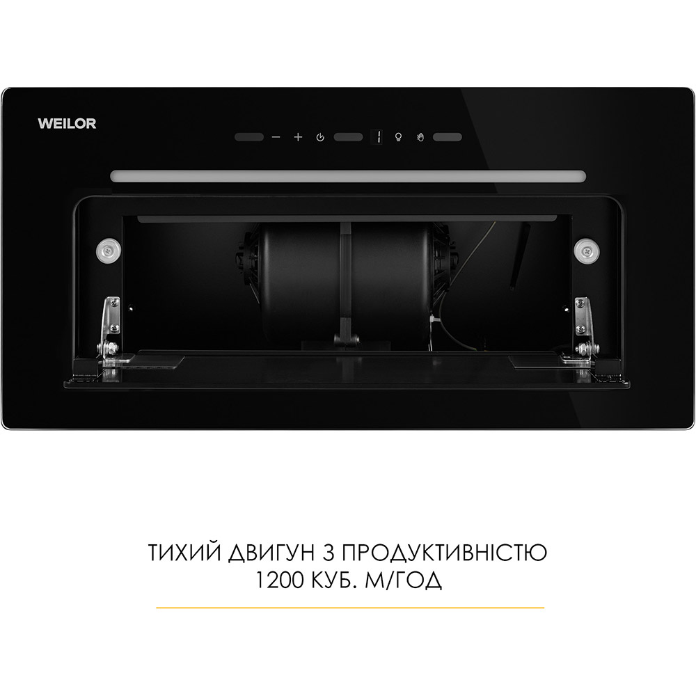 Витяжка WEILOR LUMINA WBG 68 Black — фото 6