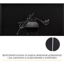 Витяжка WEILOR LUMINA WBG 68 Black