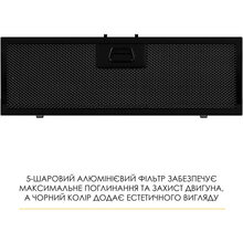 Витяжка WEILOR LUMINA WBG 68 Black