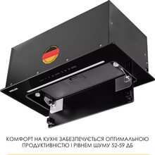 Витяжка WEILOR LUMINA WBG 68 Black