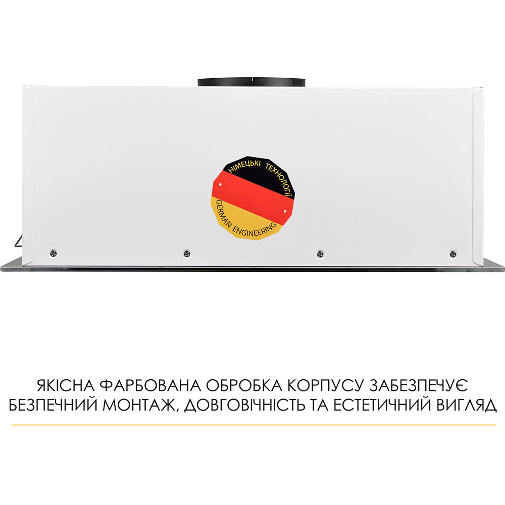 Витяжка WEILOR LUMINA WBG 68 White (УТ000004554) Діаметр повітропровода 150