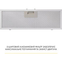 Витяжка WEILOR LUMINA WBG 68 White (УТ000004554)