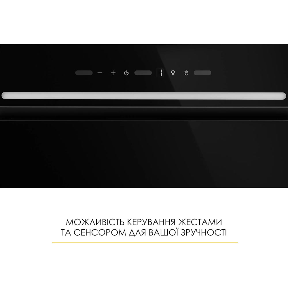 Вытяжка WEILOR LUMINA WBG 69 Black Silence (УТ000004555) Тип встраиваемая