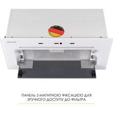 Витяжка WEILOR LUMINA WBG 69 White Silence (УТ000004556)